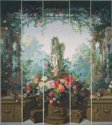 Jardín de Armida Papel pintado